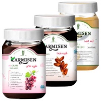  انگور و شیره خرما و ارده ممتاز کارمیسن - 800 گرم مجموعه 3 عددی634932ff11dca221010